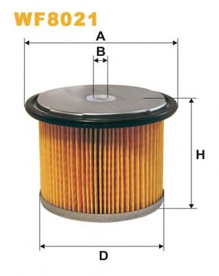 WIX FILTERS wf8021 -  Топливный фильтр
